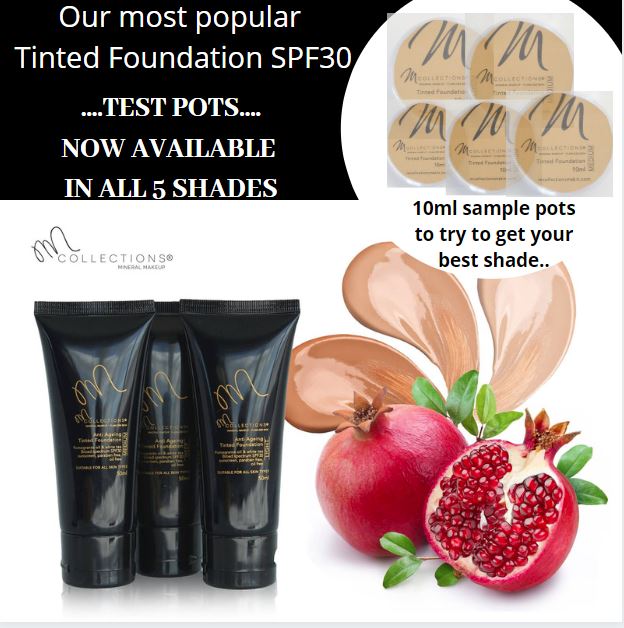Anti Ageing Tinted Foundation test pots 10ml
